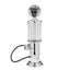 Dozator FOXMAG24 pentru bauturi alcoolice, capacitate 0,8L, cu 2 furtunuri, baza din aluminiu, argintiu