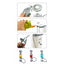 Dozator FOXMAG24 pentru bauturi alcoolice, capacitate 0,8L, cu 2 furtunuri, baza din aluminiu, argintiu