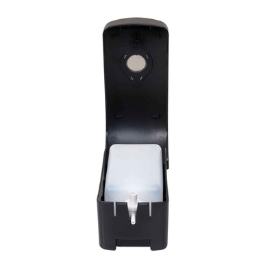 Dozator sapun lichid 600ml, negru, montaj pe perete