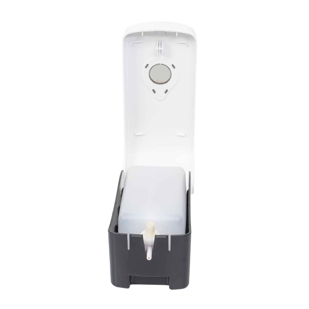 Dozator sapun lichid alb, capacitate 600ml, montaj pe perete