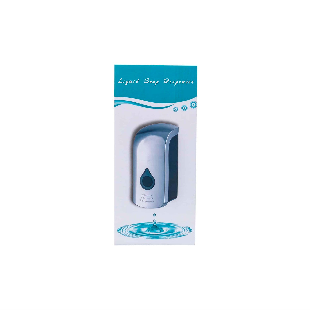 Dozator sapun lichid alb, capacitate 600ml, montaj pe perete