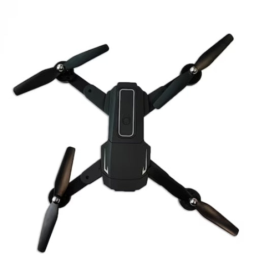 Drona pliabila, HD, unghi larg 720P, giroscopul cu 6 axe, wifi, rotire la 360°, cu telecomanda, negru