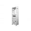 Dulap organizator pentru baie, cu 4 compartimente, din lemn si plastic, dimensiuni 80 x 20 x 20 cm, alb
