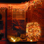 Instalație LED tip țurțuri, 100 LED-uri, 4 m, multicoloră – imagine 1