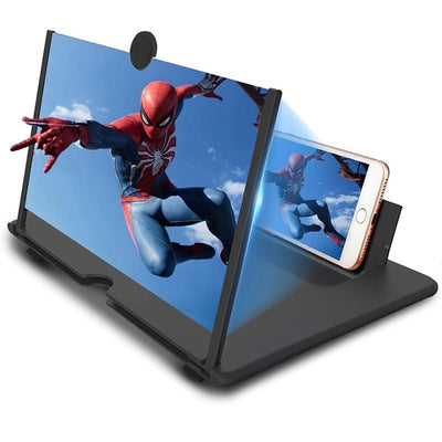 Ecran marire Imagine 3D FOXMAG24® 12 Inch, cu suport de telefon