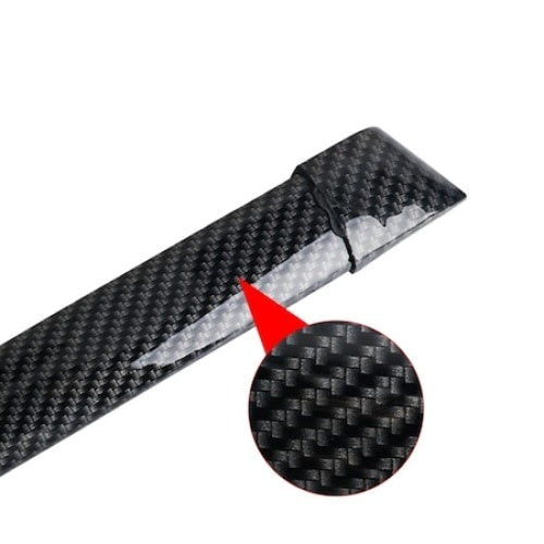 Eleron, lip portbagaj, FOXMAG24, imitatie carbon, universal, functii stop frana, semnalizare, 1.2m lungime