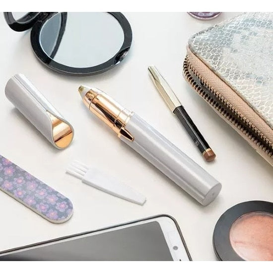 Epilator pentru sprancene, portabil, eSimplu, alb