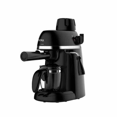 Expressor cafea 800W cu presiune 3.5 bari, capacitate 4 cesti, negru