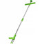 Extractor buruieni, din aluminiu si plastic, lungime 98 cm, stabil, usor de utilizat, argintiu/verde