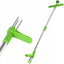 Extractor buruieni, din aluminiu si plastic, lungime 98 cm, stabil, usor de utilizat, argintiu/verde