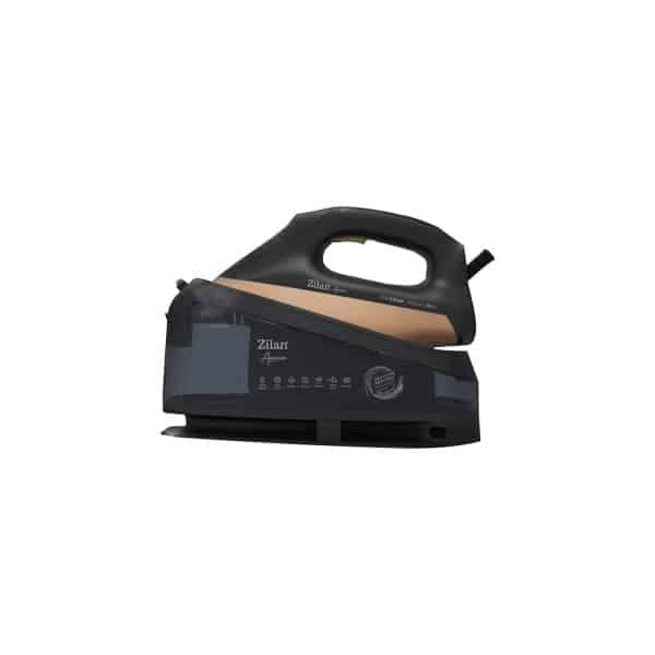 Fier de calcat cu statie, negru, 3000W, incalzire rapida 35 secunde, auto oprire
