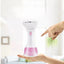 Fier de calcat vertical, electirc, cu rezervor de apa de 130ml, portabil, putere 1200W, cu doua capete- plat si perie, alb