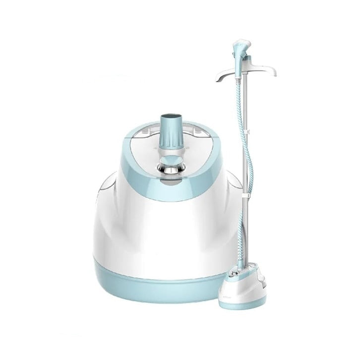 Fier de calcat vertical, putere 2200W, capacitate rezervor apa 1.8L, suport extensibil, stabil, din ABS si metal, dimensiuni(L x l x h): 77-153 x 42 x 30 cm, alb