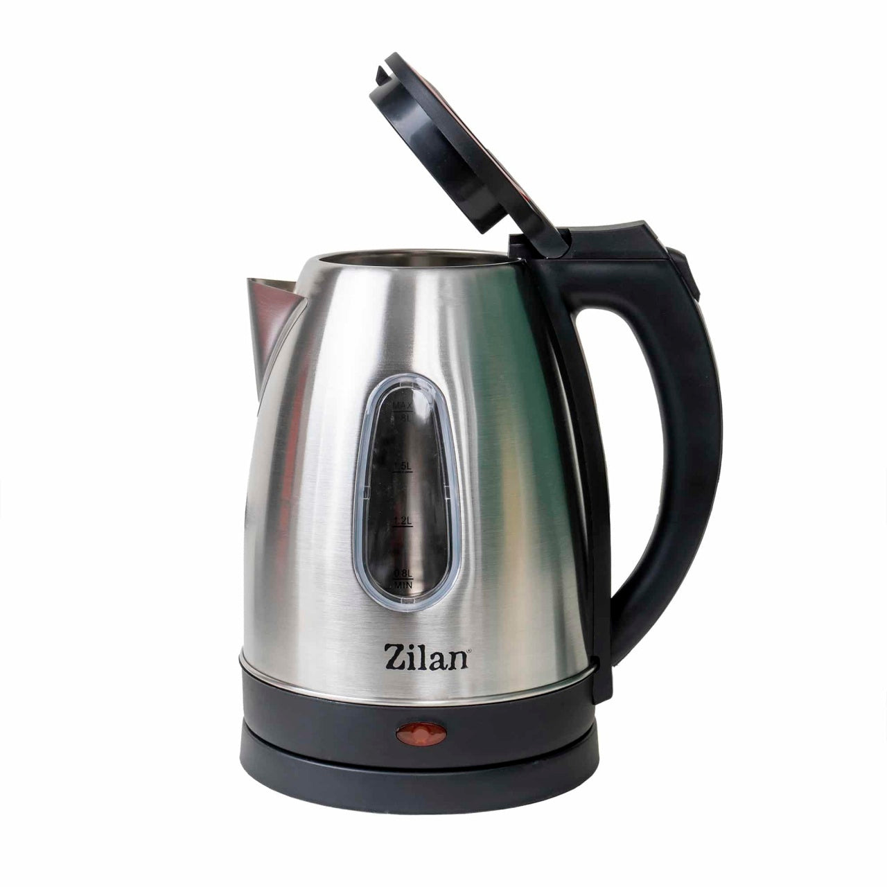Fierbator apa inox 1.8L, 1500W cu iluminare LED si oprire automata