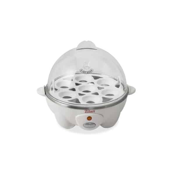 Fierbator de oua alb, putere 360 W, capacitate 7 oua, inox