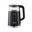 Fierbator electric 2200W, ecran digital, capacitate 1.7l, negru, temperatura reglabila