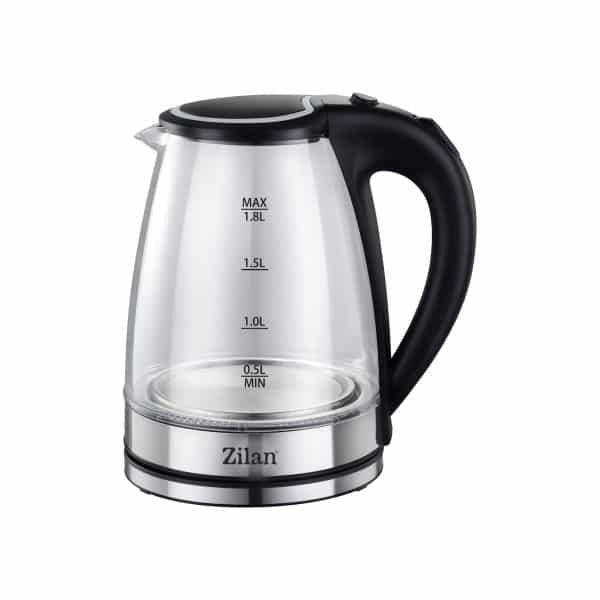 Fierbator electric din sticla 1800W, capacitate 1.8L, oprire automata si protectie anti uscare