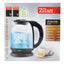Fierbator electric sticla 1.7L cu iluminare LED si control temperatura 2200W