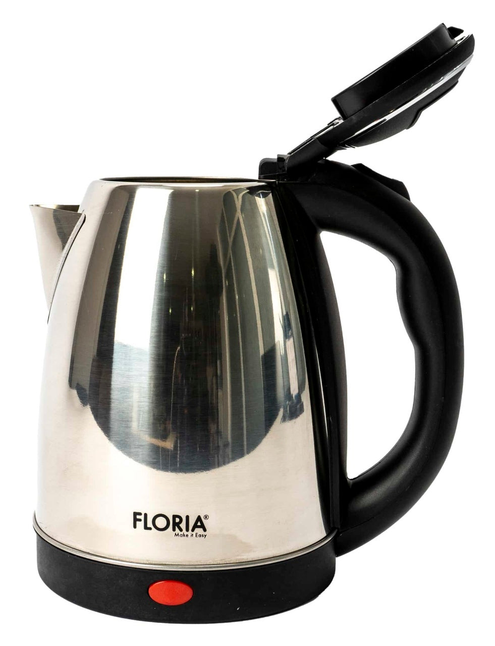 Fierbator inox 1.8L, putere 1500W, cu indicator luminos si protectie supraincalzire