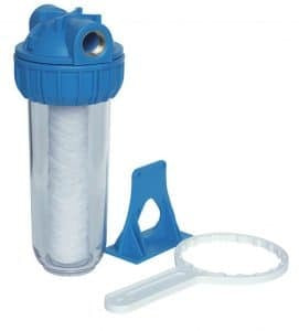 Filtru apa cartus bumbac 10 inch pentru retinerea impuritatilor solide