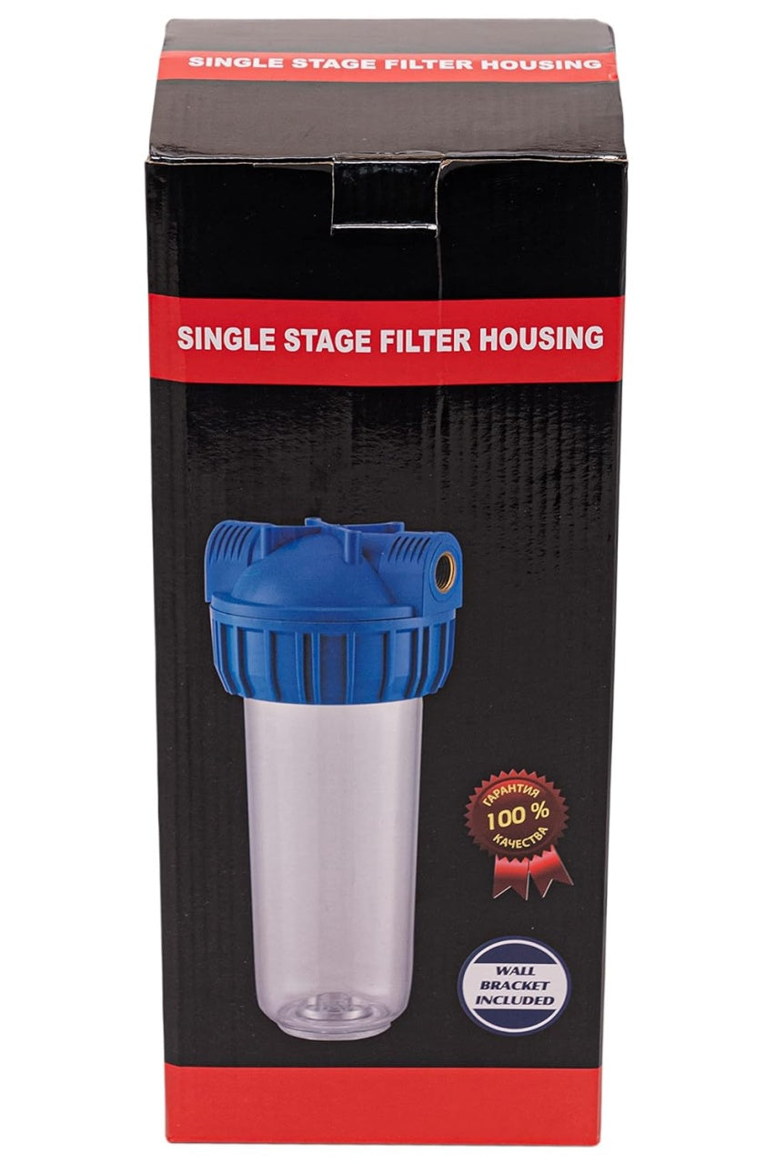 Filtru apa cartus bumbac 10 inch pentru retinerea impuritatilor solide