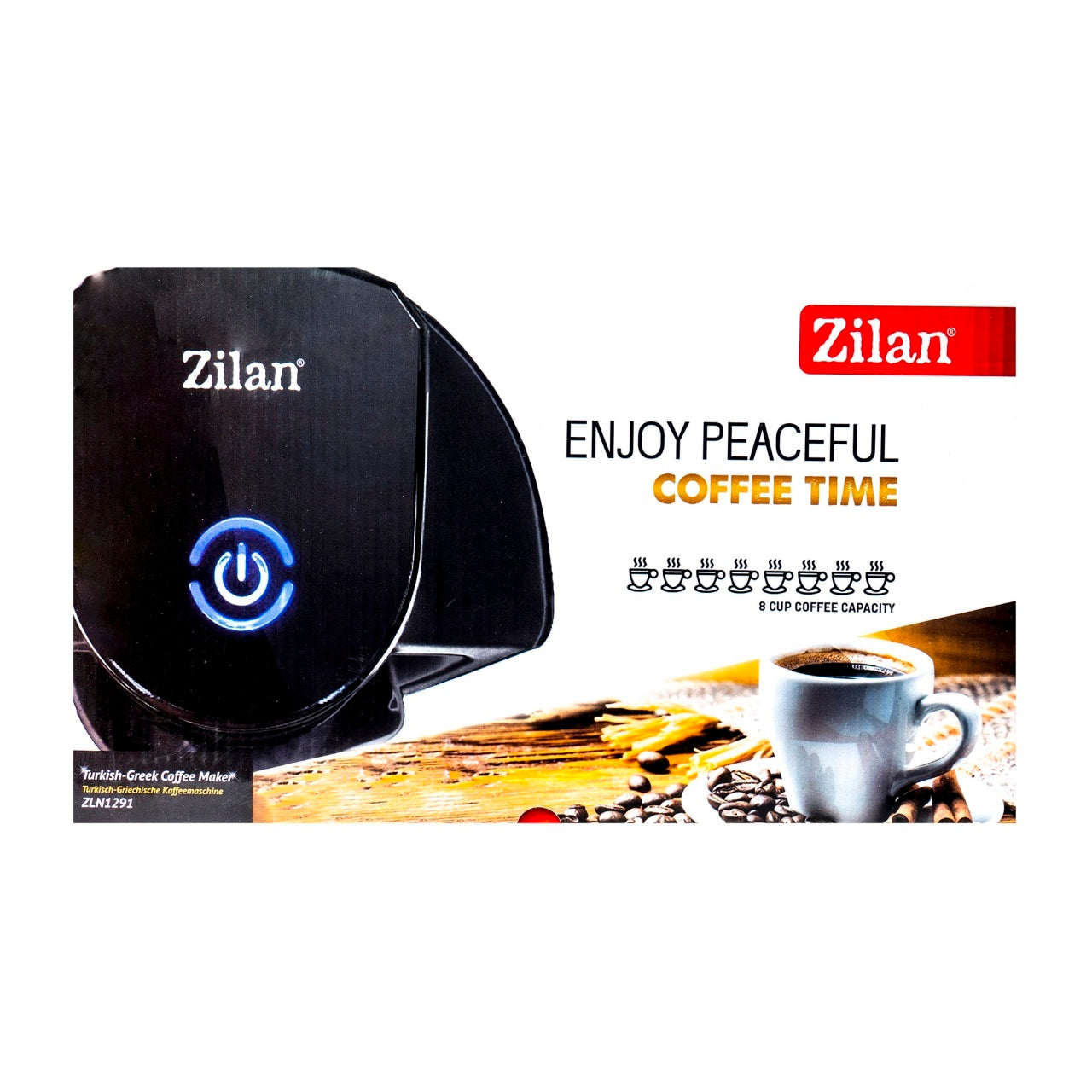 Filtru cafea Turkish/Greek 800W, capacitate 500ml, digital, negru