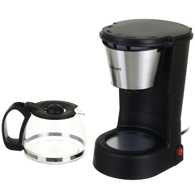 Filtru de cafea, putere 550W, capacitate 750ml, filtru detasabil, protectie la supraincalzire, indicator luminos pornit/oprit, negru
