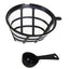 Filtru de cafea, putere 550W, capacitate 750ml, filtru detasabil, protectie la supraincalzire, indicator luminos pornit/oprit, negru