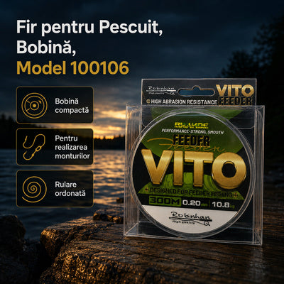 Fir pentru Pescuit, Bobină, Model 100106 – imagine principală promoțională