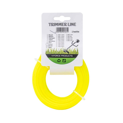Fir trimmer 2.7mm x 15m pentru taierea ierbii si vegetatiei usoare