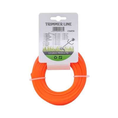 Fir trimmer 2.7mm x 15m pentru taierea ierbii si vegetatiei usoare