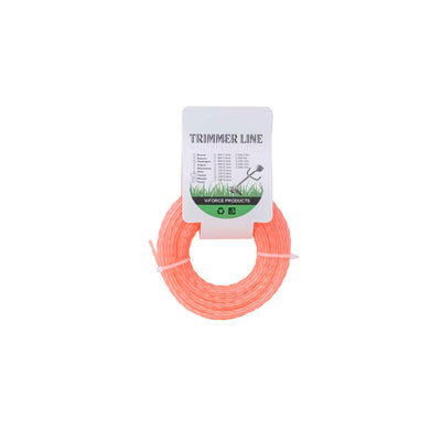 Fir trimmer 3mm x 15m pentru taiere iarba si vegetatie usoara, roz