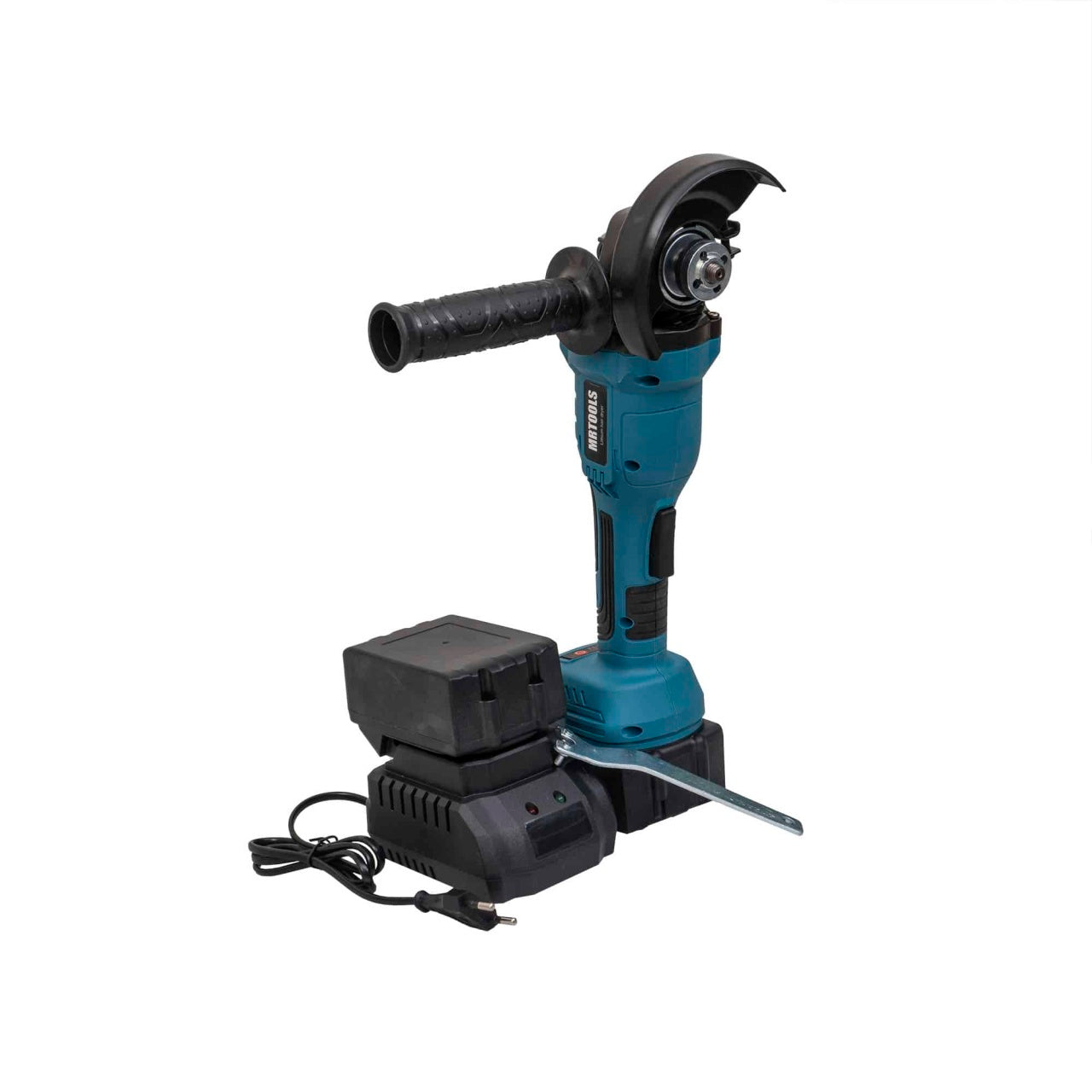 Flex electric cu 2 acumulatori si accesorii, design compact si ergonomic