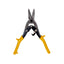 Foarfeca pentru taiat tabla, manere bi-material, taietura dreapta, grosime 0.7-1.2 mm