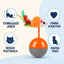 Jucărie Interactivă pentru Pisici, Șoricel cu Bază Balansoar, Multicolor – imagine 3