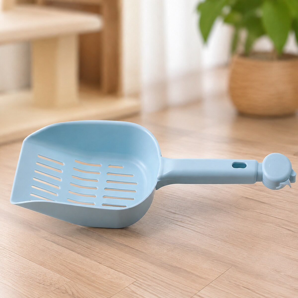 Lopățică pentru Litieră cu Sită și Mâner Lung, Multicolor – imagine 2