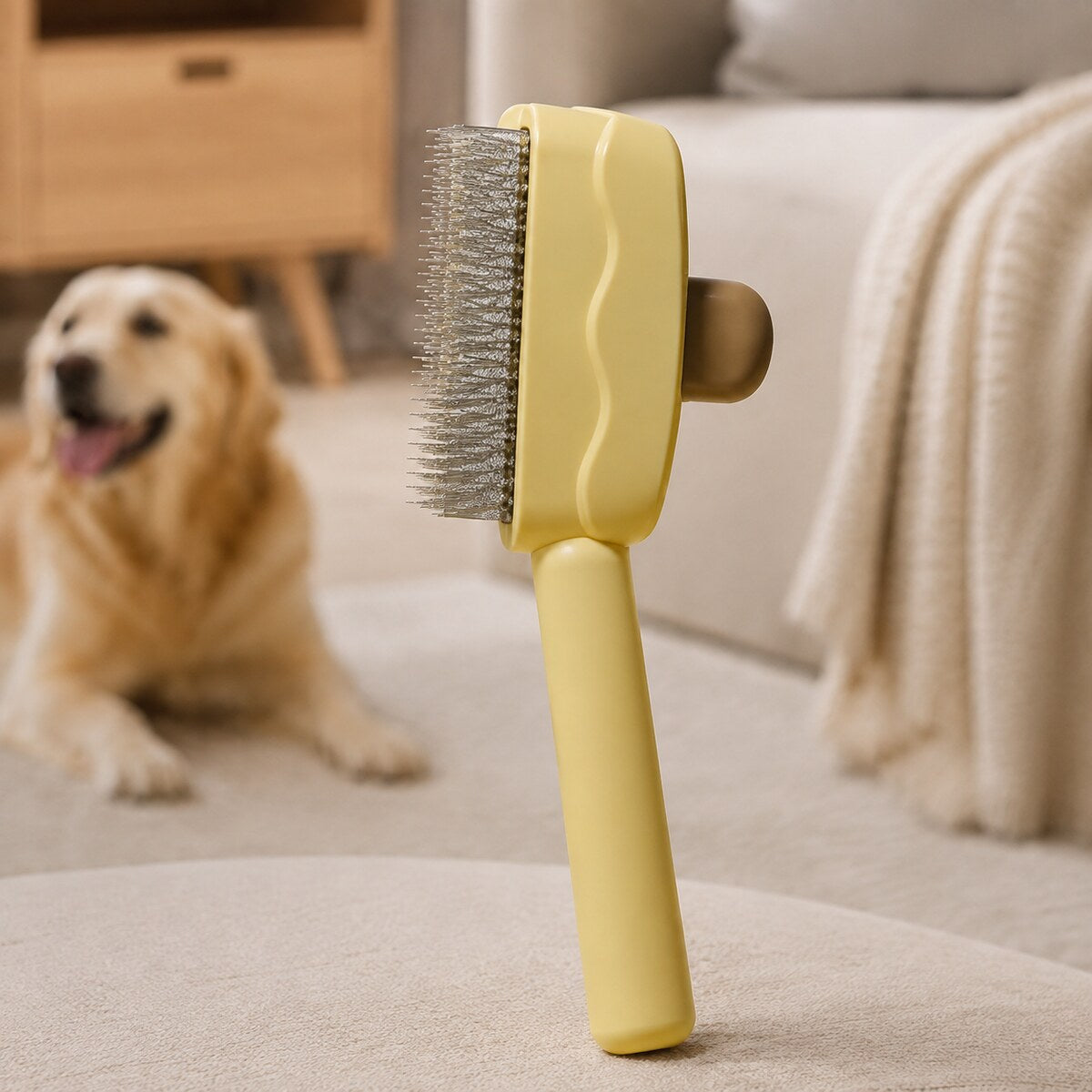 Perie Răzuitoare pentru Îndepărtarea Părului de Animale, Multicolor – imagine 2