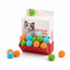 Set 48 Bile Pufoase pentru Pisici, Multicolor – imagine 1