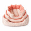 Set 3 Paturi Căptușite pentru Câini și Pisici, Model Floral Roz – imagine 1