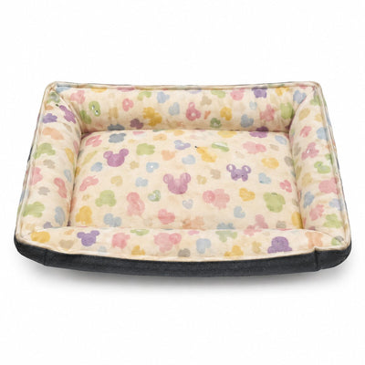 Pernă Dreptunghiulară Moale pentru Câini și Pisici, Model Pastel – imagine 1