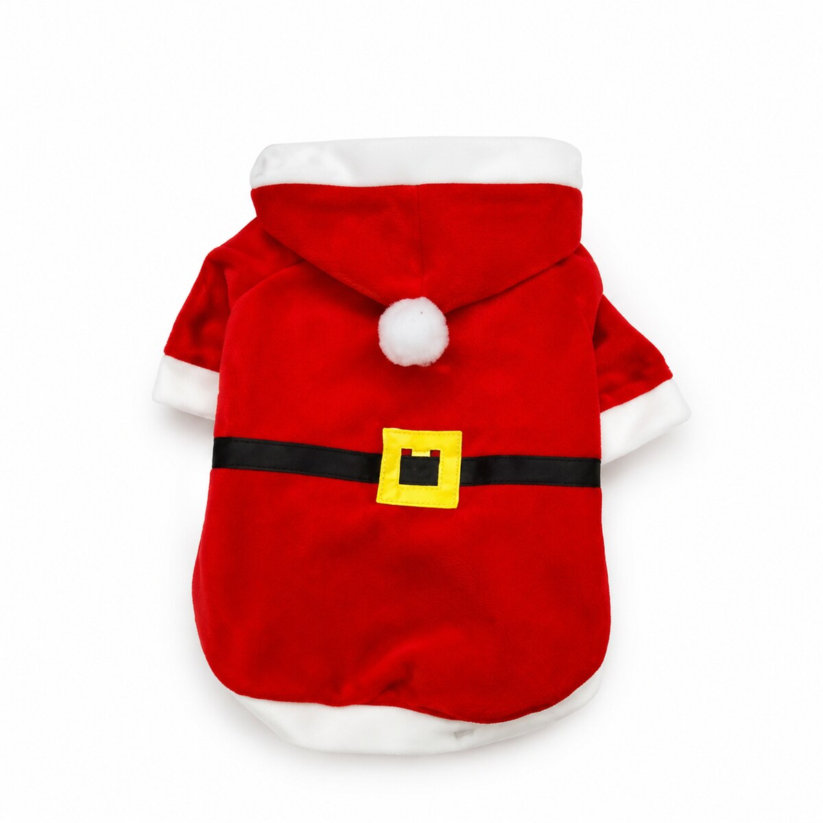 Costum Moș Crăciun pentru Câini Mici, Roșu – imagine 1