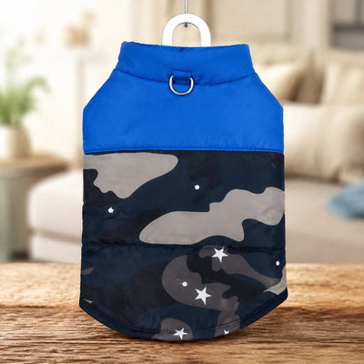 Haină Impermeabilă pentru Câini Mici, Model Camuflaj – imagine 2