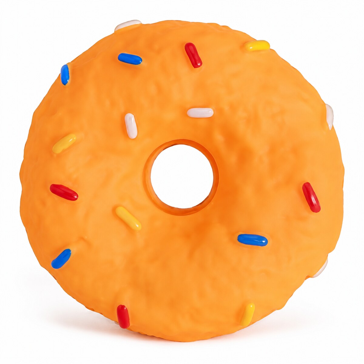 Jucărie de Ros pentru Câini tip Donut, Latex cu Sunet, Mărimea Mare – imagine 1