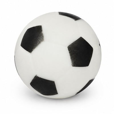 Jucărie Minge de Fotbal pentru Câini, Alb-Negru – imagine 1
