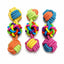 Set 3 Jucării de Ros pentru Câini cu Noduri, Multicolor – imagine 1