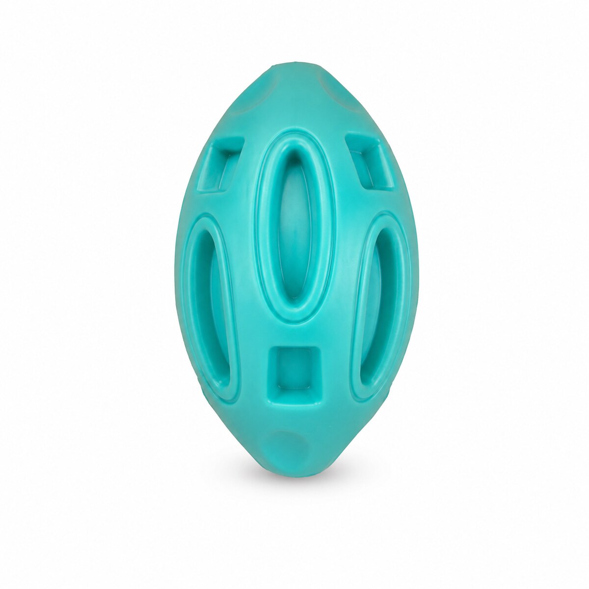 Jucărie Minge Rugby cu Clopoțel pentru Câini, Multicolor – imagine 1