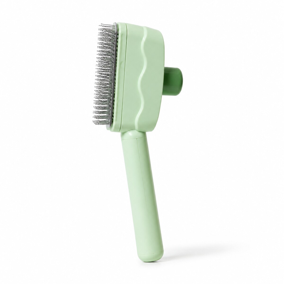 Perie Răzuitoare pentru Îndepărtarea Părului de Animale, Verde – imagine 1
