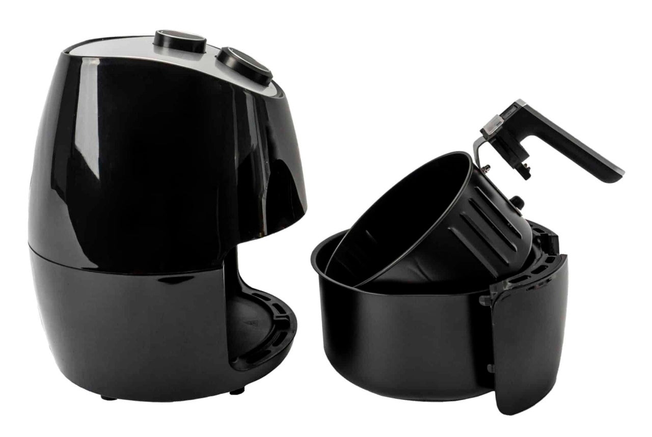 Friteuza Air Fryer 1350W, capacitate 2.6L, control temperatura 80-200°C