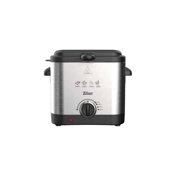 Friteuza cu aer cald 1000W, capacitate 1.5 litri, multifunctionala si compacta