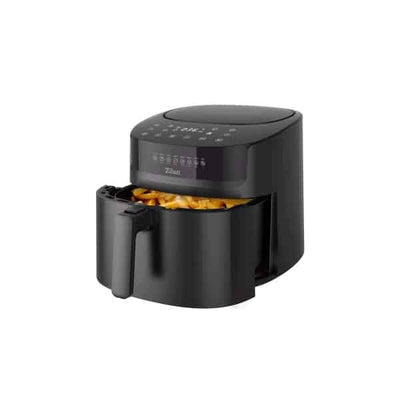 Friteuza cu aer cald 1800W, capacitate 6.5L, ecran digital, negru
